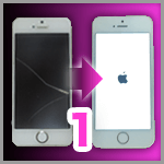 iPhoneの割れた画面（フロントガラス、タッチパネル）をDIYで交換する方法：その１ フロントパネルを外す