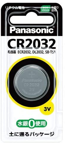 Panasonic コイン型 リチウム電池 CR2032：サムネイル